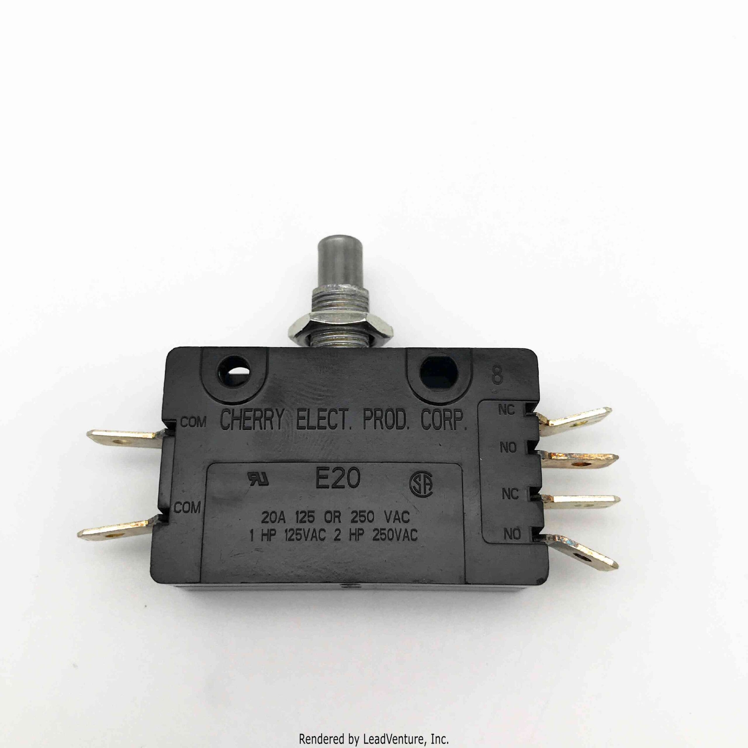 Tornado 93030 Pushbutton Switch 20A part number 19357