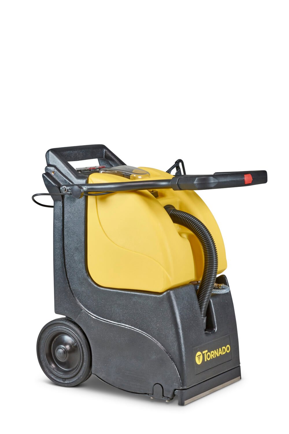 Tornado Mini-Marathon 370 Carpet Extractor – Compact Self-Contained Carpet Cleaner, 3.7 Gal Solution & 3 Gal Recovery Tanks, 110 CFM, 92" Waterlift, 12" Chevron Brush | Model 98103