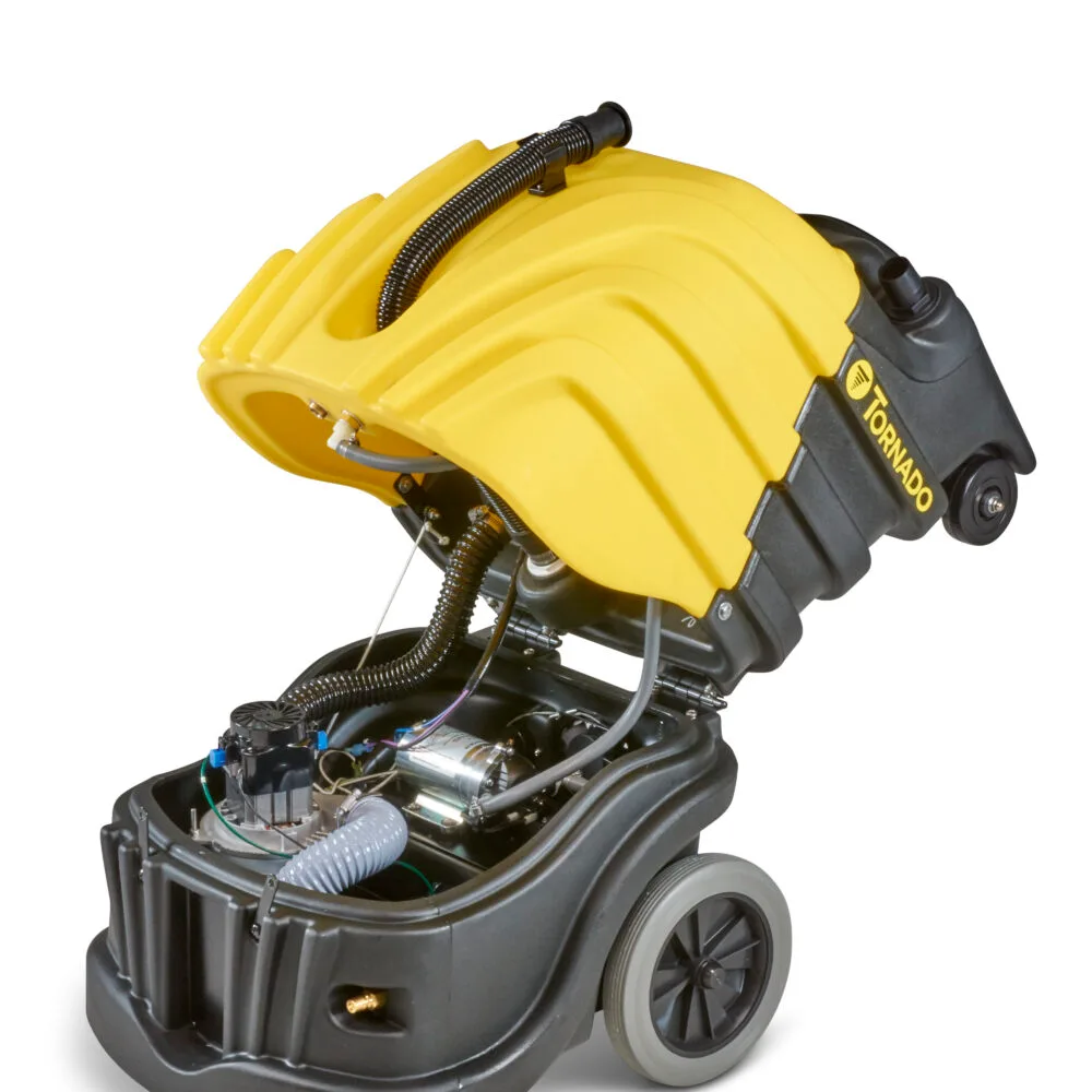 Apparel, Clothing, Engine, Helmet, Machine, Motor Tornado Surge 10 Mid-Size Carpet Extractor