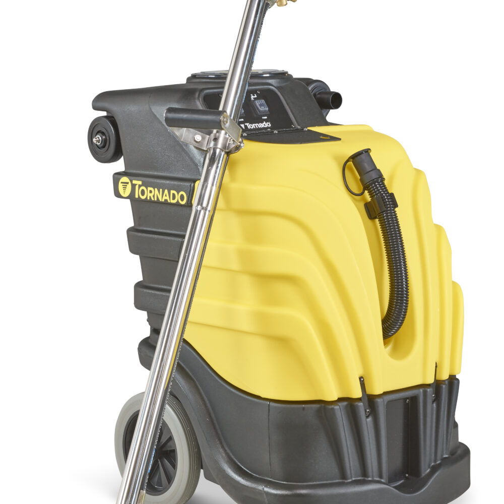 Tornado Surge 10 Mid-Size Carpet Extractor Model TE070-G10-U – 10-Gallon Commercial Carpet Cleaning Machine with 3-Stage Vacuum Motor, 137-Inch Waterlift, 20-Foot Hose, and Two-Piece Wand