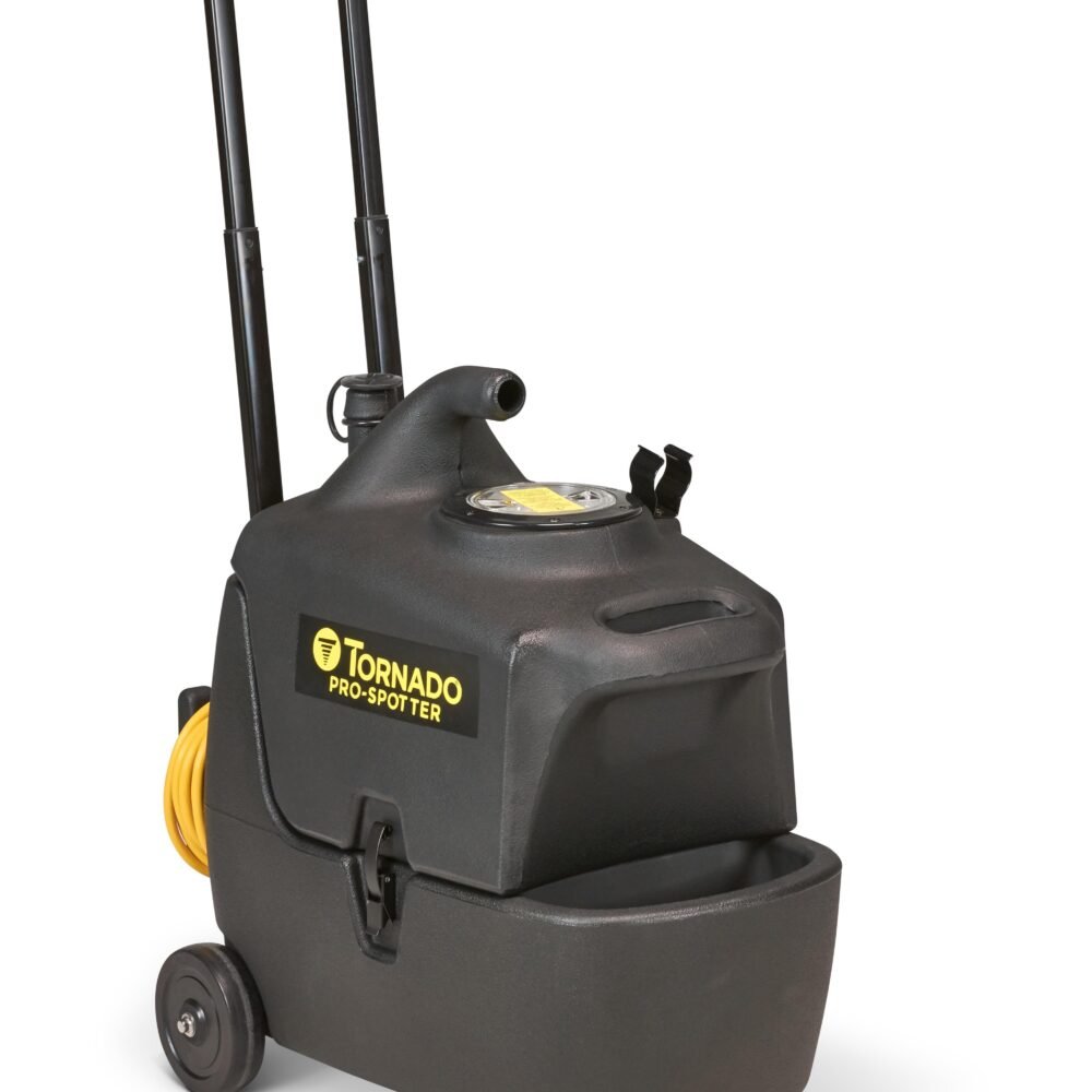 CFC,  Powr-Flite,  Tornado,  Lawn Mower,  Tool Tornado Pro Spotter Deluxe 3.5-Gallon Carpet Spot Cleaner Model TE011-G03-U – Portable Commercial Carpet Extractor with 2-Stage Vacuum Motor, 55 PSI Pump, and Complete Tool Kit