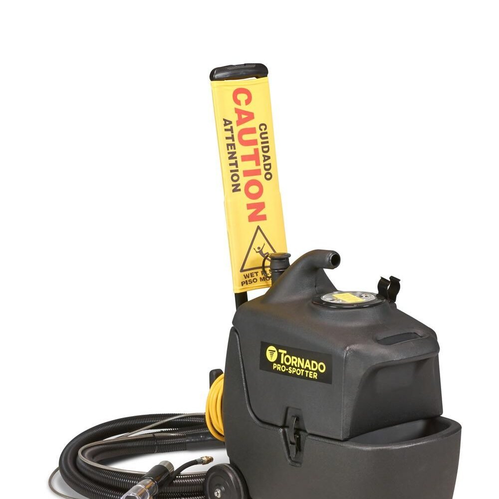 CFC,  Powr-Flite,  Tornado,  Lawn Mower,  Tool Tornado Pro Spotter Deluxe 3.5-Gallon Carpet Spot Cleaner – Model TE011-G03-U | Portable Commercial Carpet Extractor with 2-Stage Vacuum Motor, 55 PSI Pump, and Complete Tool Kit