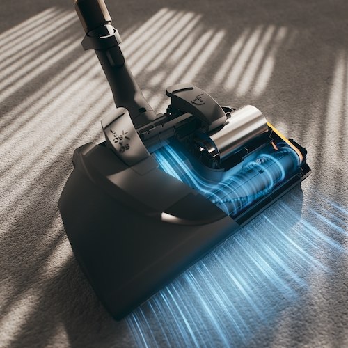 20000197368 Miele Classic C1 Cat & Dog PowerLine Canister Vacuum – SBBN0, 1200W, Lotus White, ElectroBrush & Active AirClean Filter