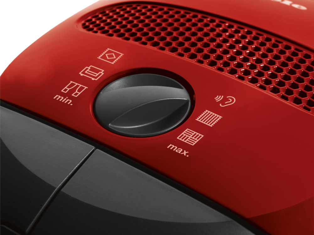 Miele Classic C1 Pure Suction HomeCare PowerLine – SBCN0, Autumn Red, HEPA Filter