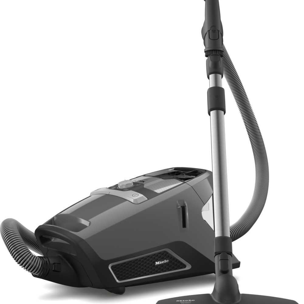20000196432 Miele Blizzard CX1 PureSuction PowerLine Bagless Vacuum – SKRE0, Graphite Grey, Vortex Technology