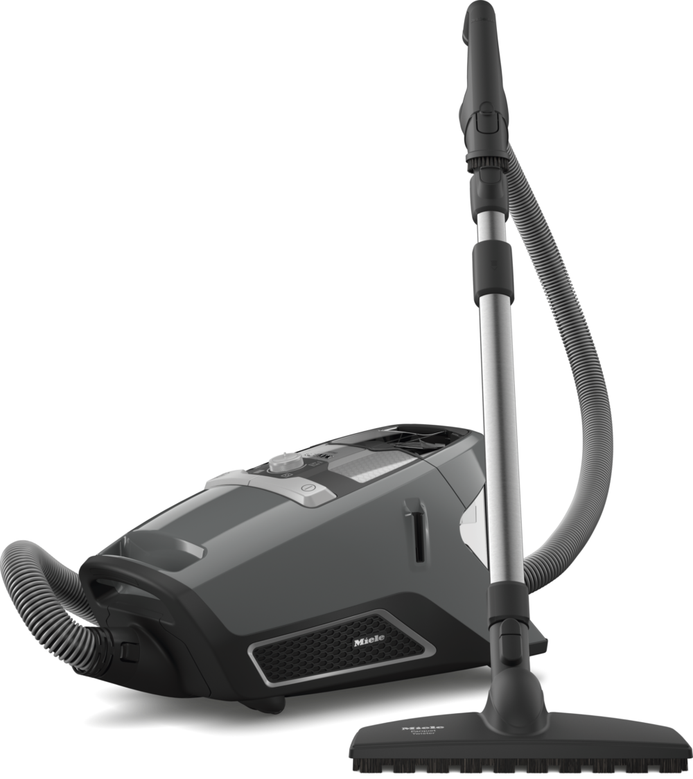 20000196432 Miele Blizzard CX1 PureSuction PowerLine Bagless Vacuum – SKRE0, Graphite Grey, Vortex Technology