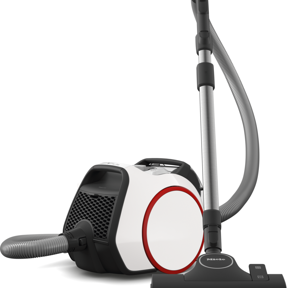 20000196437 Miele Boost CX1 SNRE0 bagless vacuum in Lotus White with Vortex Technology and TrackDrive