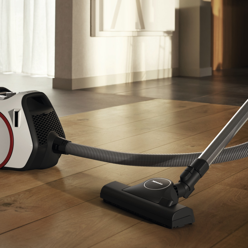20000197049 Miele Boost CX1 Bagless Vacuum – SNRE0, Lotus White, Vortex Technology & TrackDrive