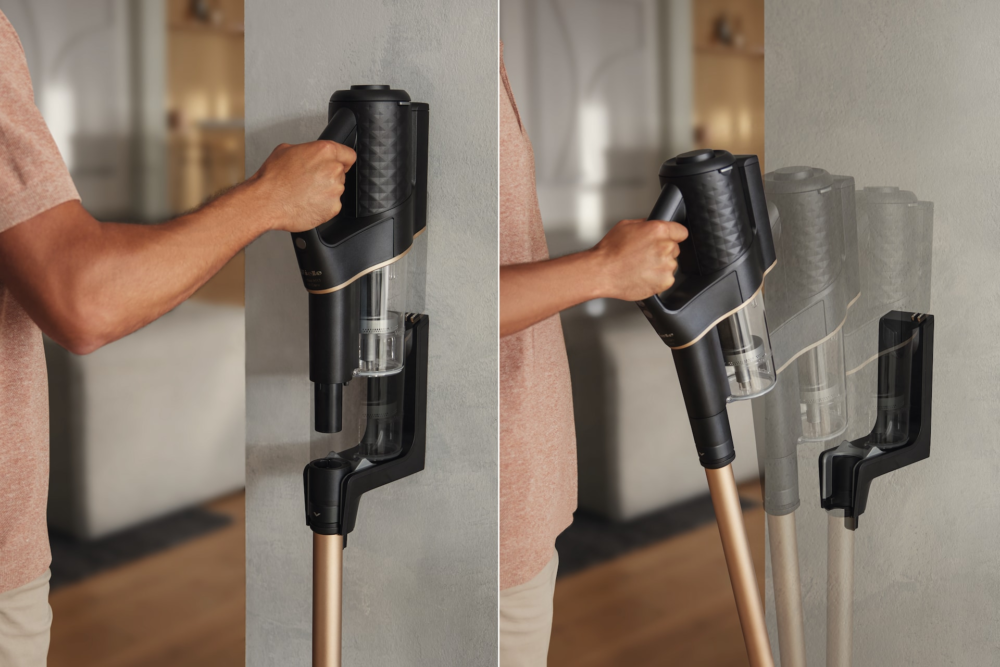 20000202783 Miele Duoflex HX1 Extra Cordless Stick Vacuum – Brilliant White, Grab&Go, 55-Min Runtime