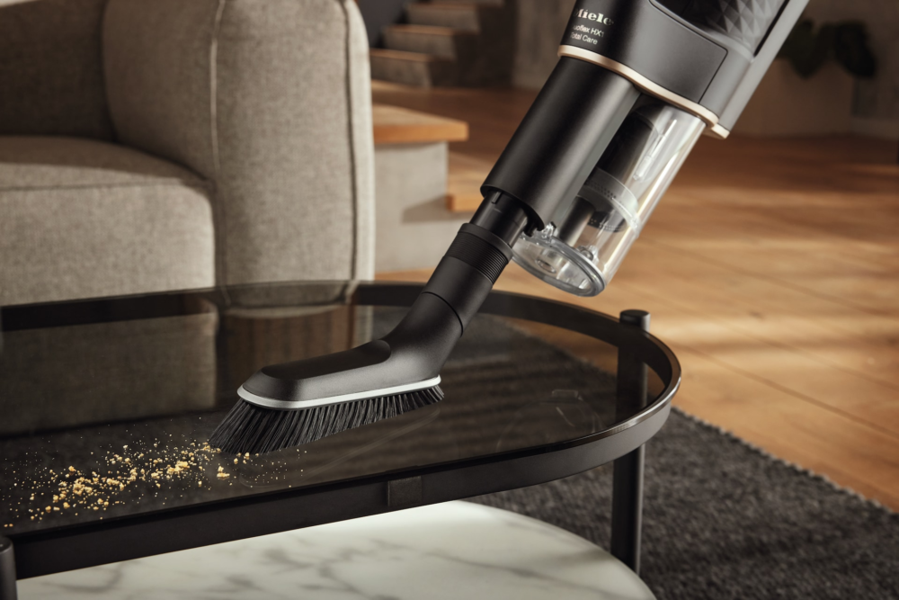 20000202792 Miele Duoflex HX1 Total Care Cordless Stick Vacuum – Obsidian Black, Grab & Go, 55-Min Runtime