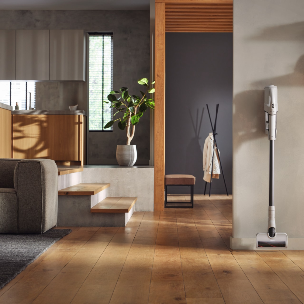 20000203210 Miele Duoflex HX1 Extra Cordless Stick Vacuum – Brilliant White, Grab&Go, 55-Min Runtime