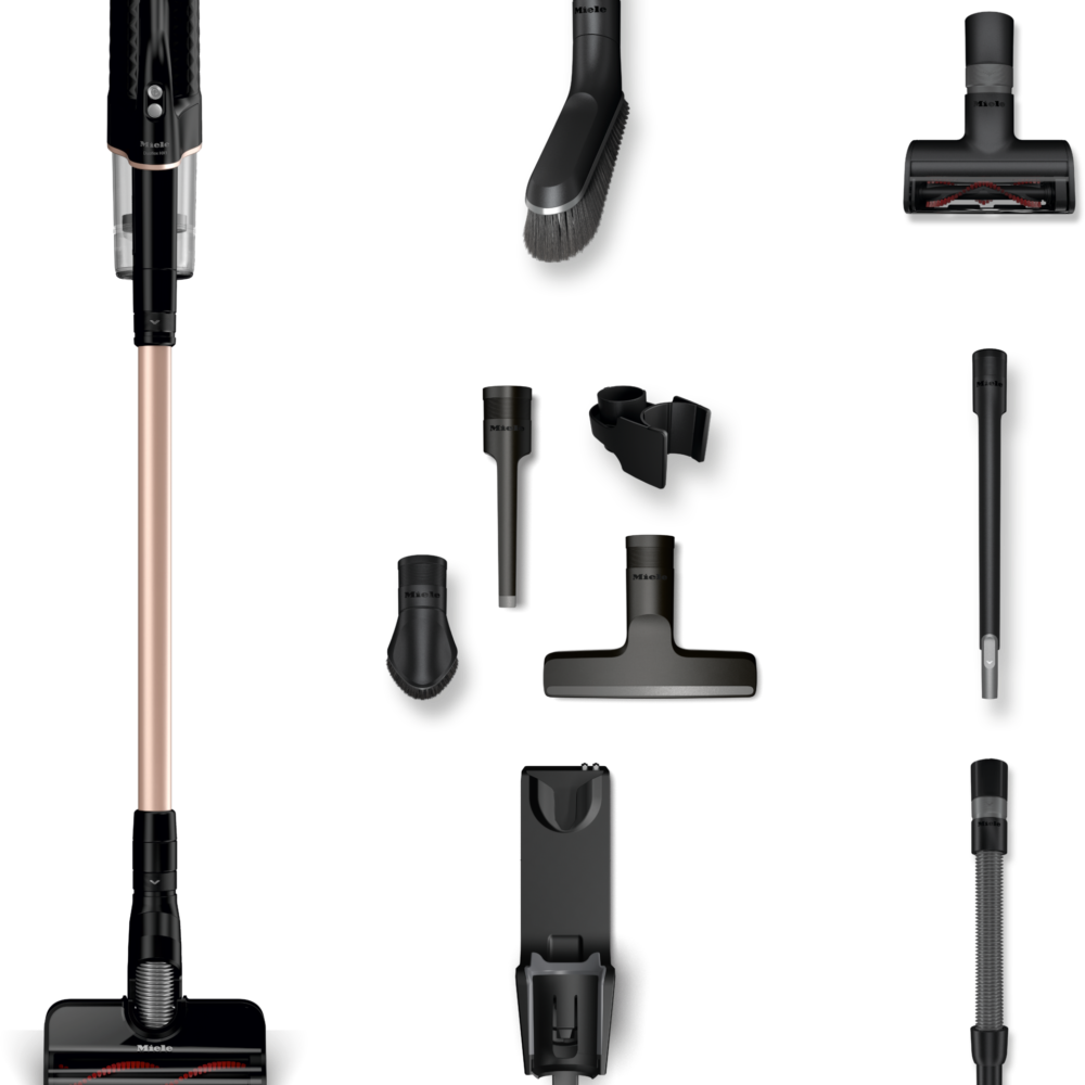 20000208464 Miele Duoflex HX1 Total Care Cordless Stick Vacuum – Obsidian Black, Grab & Go, 55-Min Runtime