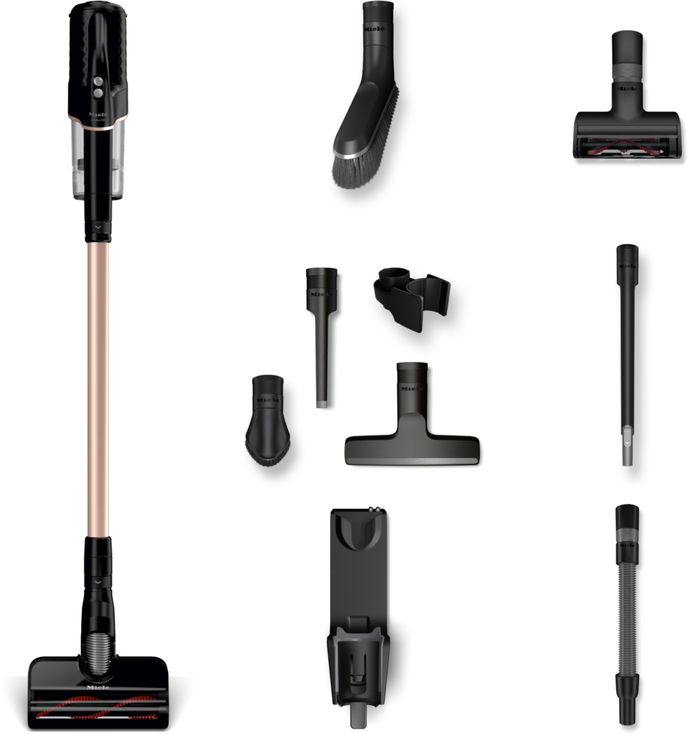 20000208464 Miele Duoflex HX1 Total Care Cordless Stick Vacuum – Obsidian Black, Grab & Go, 55-Min Runtime