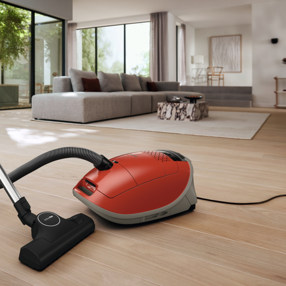 Miele Guard M1 Terra PowerLine Canister Vacuum – SVWE0, Terra Red, AirClean Filter