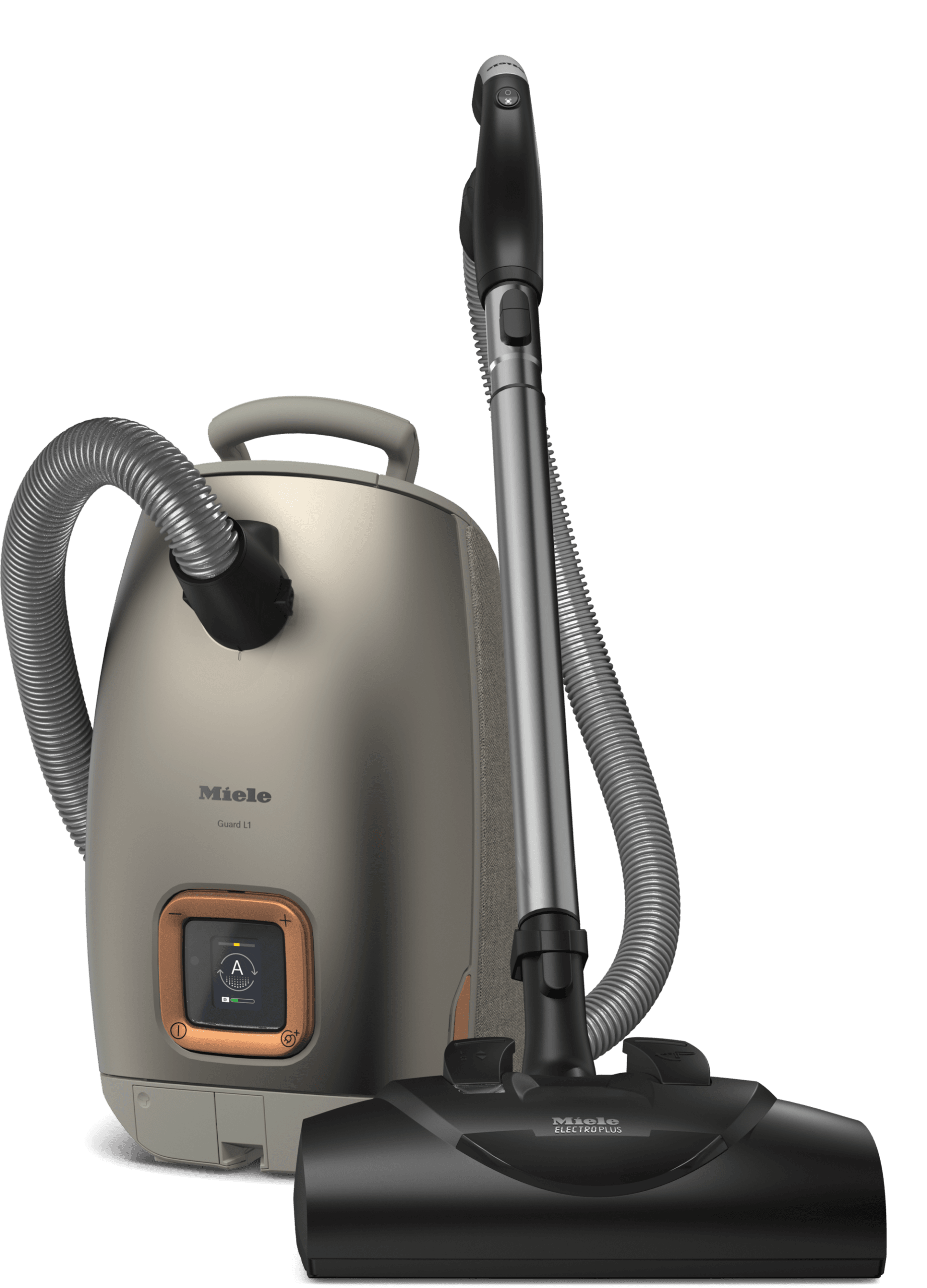 Miele Guard L1 Electro PowerLine canister vacuum with electrobrush and HEPA filter