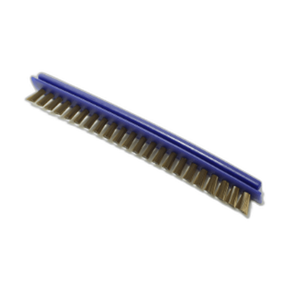 Riccar R20UP 9.7mm blue and gold nylon brush strip part number B012-4500