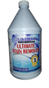 Lindhaus Pure Power stain remover 1 gallon professional carpet cleaner
