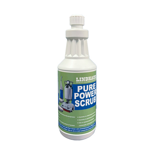 Lindhaus Pure Power Power Scrub floor cleaner 32 oz bottle part CHE-6000