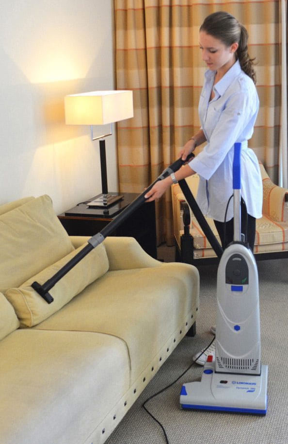 Lindhaus Dynamic eco FORCE 380E Commercial Upright Vacuum