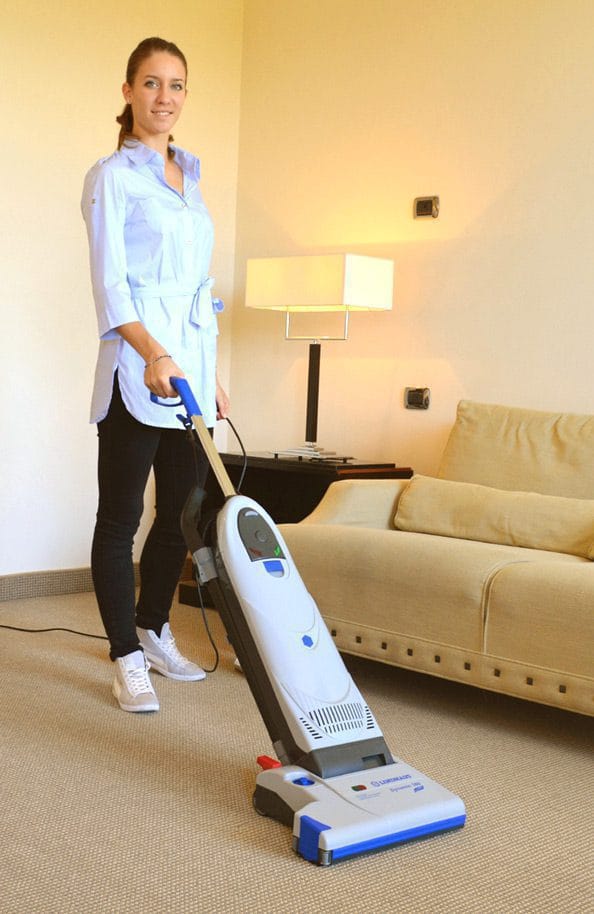 Lindhaus Dynamic eco FORCE 380E Commercial Upright Vacuum