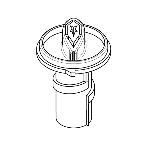 143. Lindhaus PB12 - Adjusting Knob Dark Grey New - 003750104
