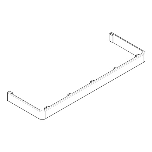 137. Lindhaus PB12 - Bumper 14 Dark Gray - 000600112"