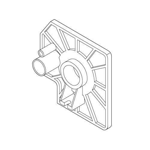 107. Lindhaus PB12 - Support Right Joint - 080430381