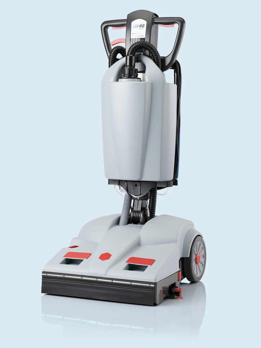 Lindhaus LW46 floor scrubber dryer electric and hybrid models