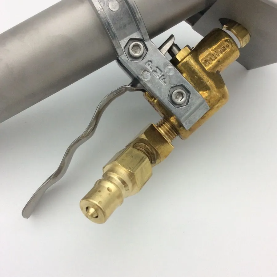 Powr-Flite Upholstery Tool with Double Chamber, 1-1/2in, Stainless steel, up to 300 p.s.i.