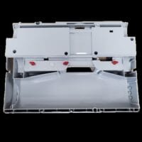 Lindhaus PB12 - Body Main Brush Head 12" Marble White w/ Clips (12") - 087560281 Lindhaus 087560281