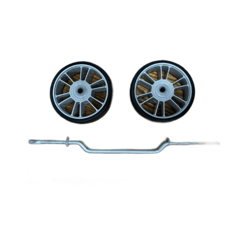 Riccar R25P wheel and axle assembly part number C601-2100