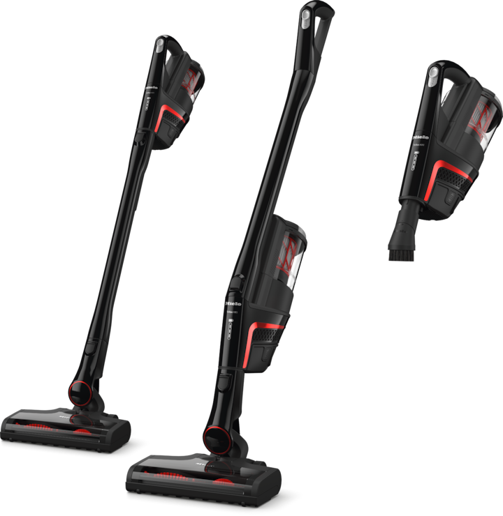 Miele Triflex HX1 Facelift Plus cordless stick vacuum in Obsidian Black