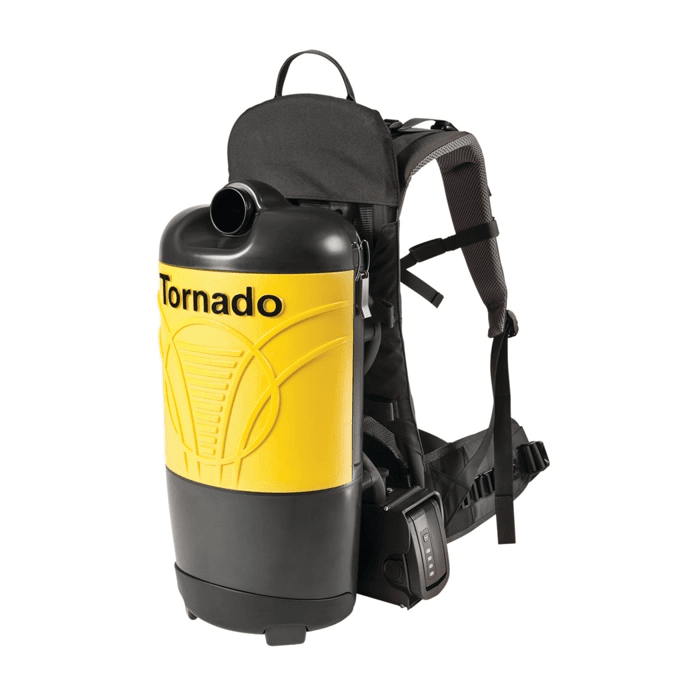 Tornado Pac-Vac 6 Roam battery cordless backpack vacuum model 93016B-1