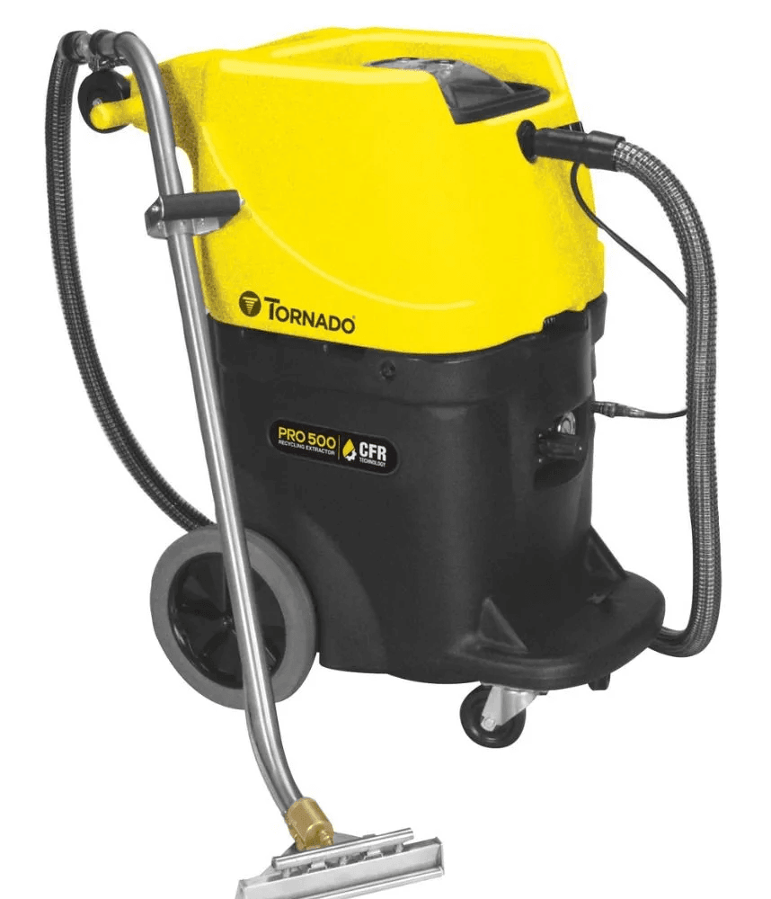 Tornado Pro 500 98822 With Kit Tornado Pro 500 recycling carpet extractor 98822 with kit wand hand tool hose