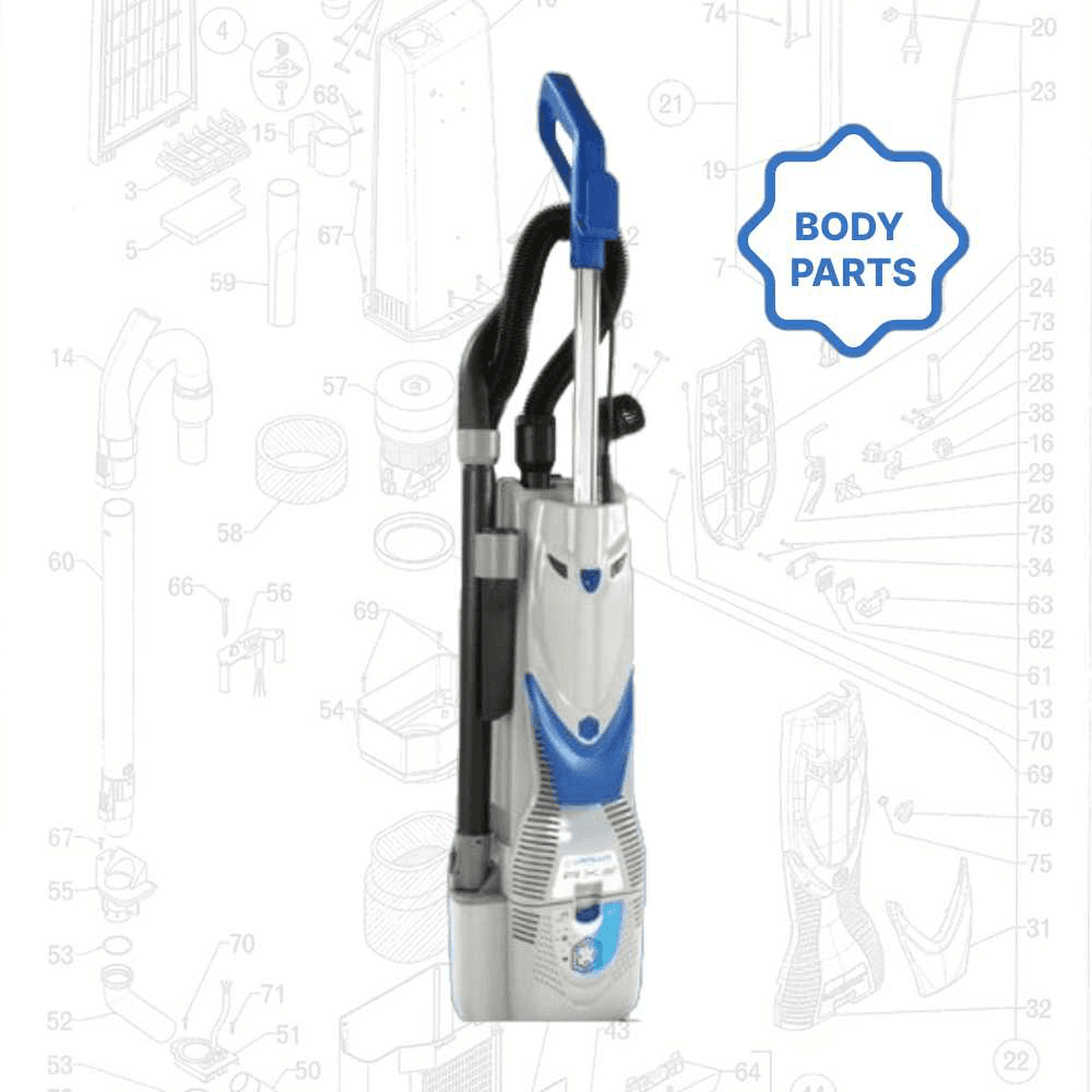lindhaus rx hepa body parts
