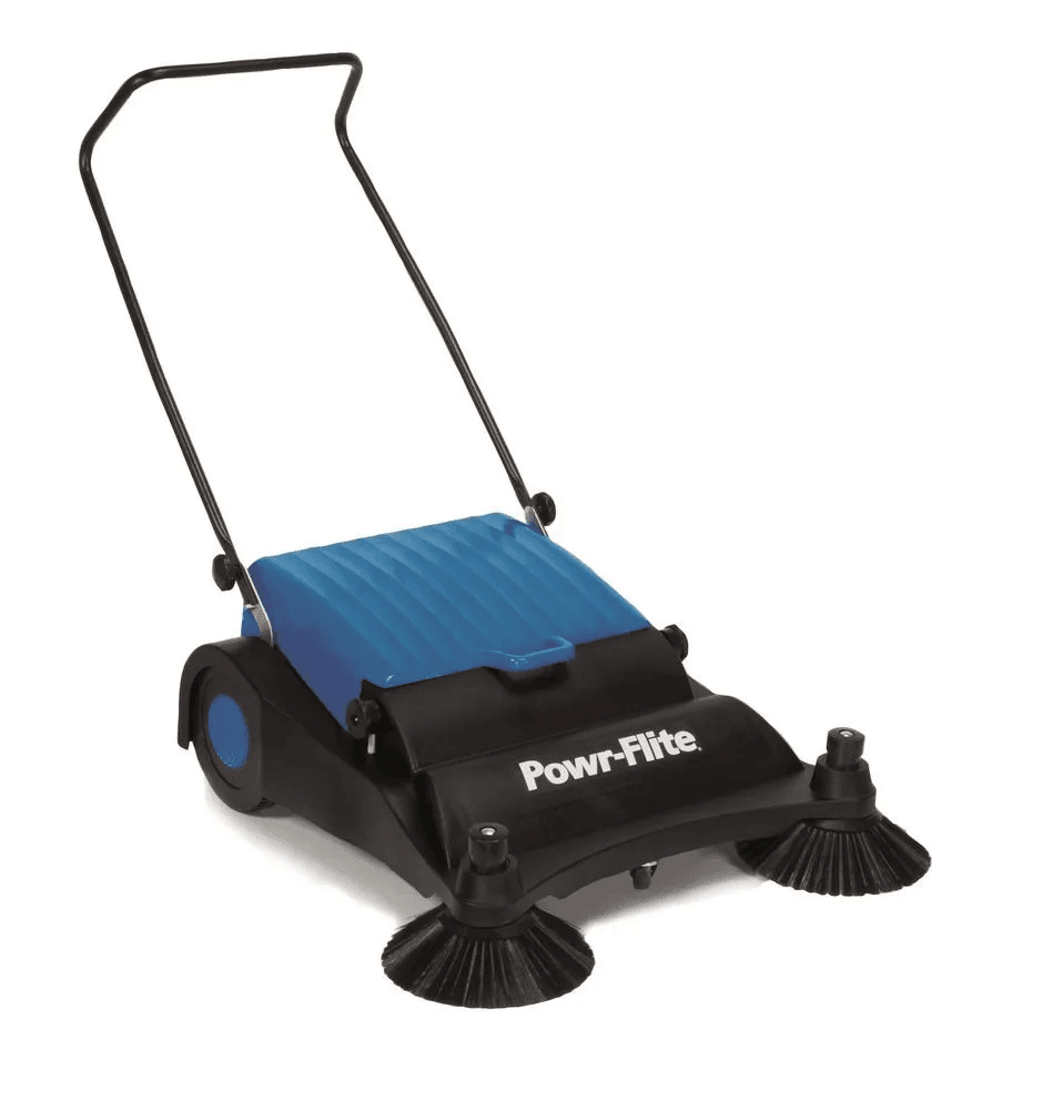 ps320-right-2 Powr Flite Manual Push Sweeper 32in (open Box)