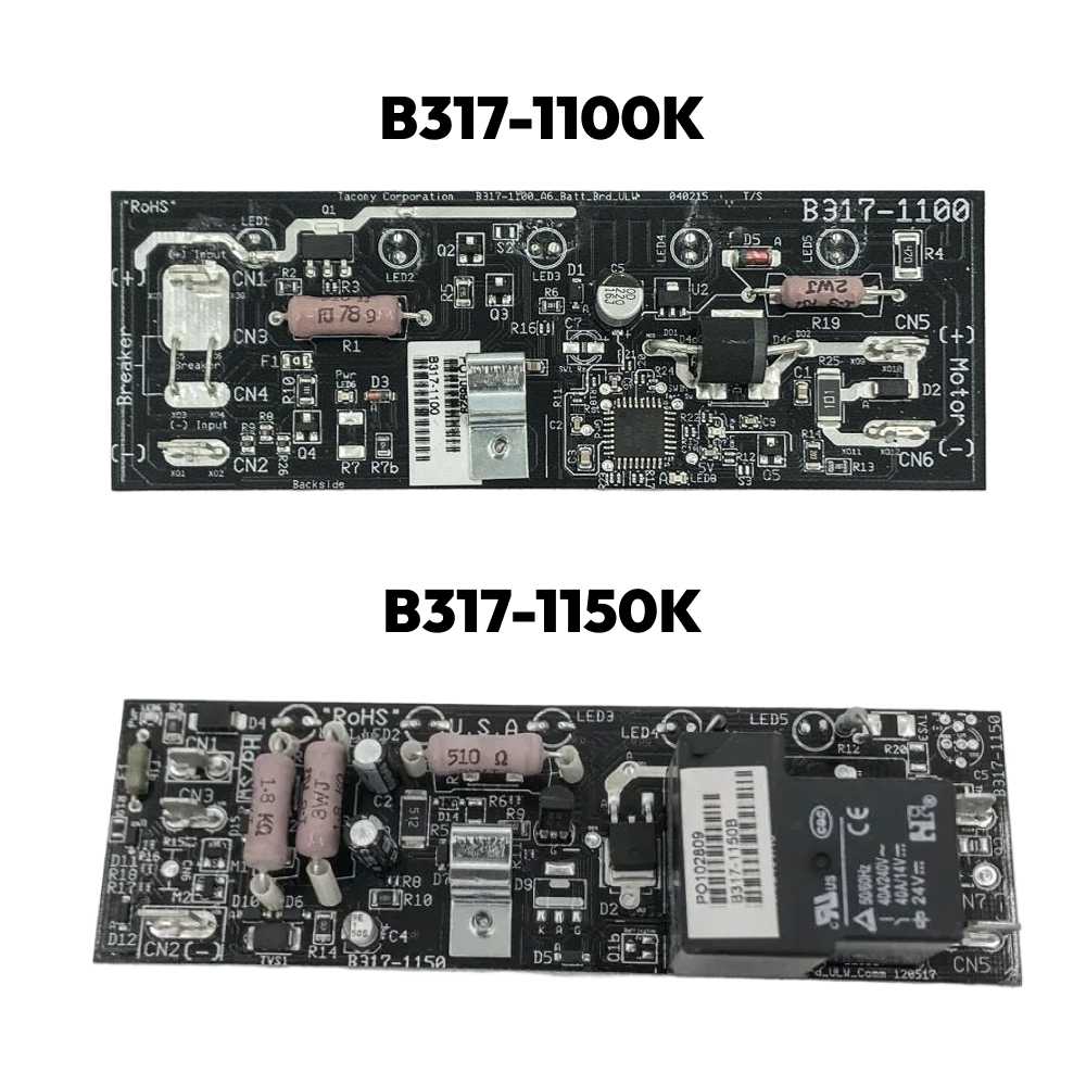LED Board B317-1150K Riccar R10CV LED Board & B317 1150K part number B317-1100K