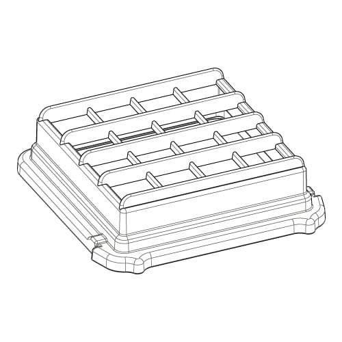 11. Lindhaus L-ion Valzer L-ion Hepa Filter Housing - 101725001