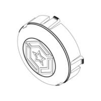 Part No. 164. Lindhaus LS50 Electric - Cover Rear Wheels Blue (Wrapping of 2) - 180173881