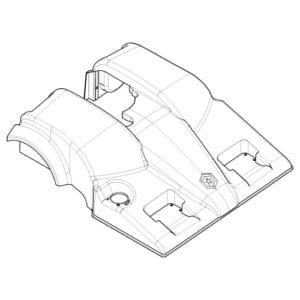 Part No. 172. Lindhaus LS50 Electric - Base Cover with Blue Logo - 180323881