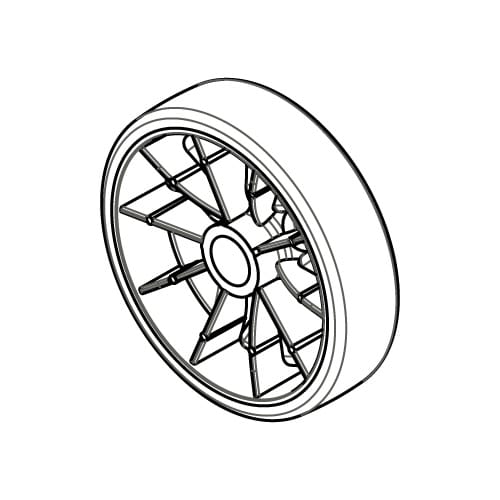 Part No. 105. Lindhaus LS38 L-ion - Rear Wheel - 100400000