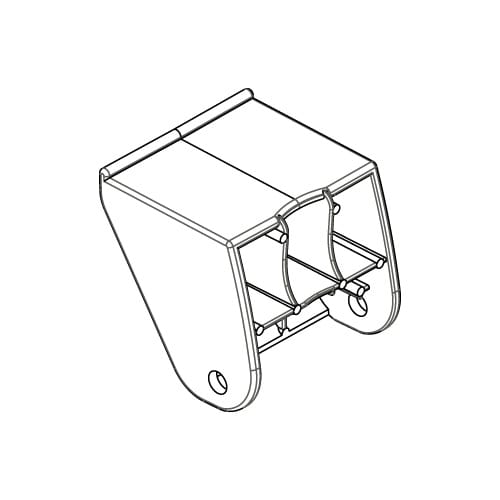 Part No. 121. Lindhaus LS38 L-ion - Foot Pedal (Red) - 100481304