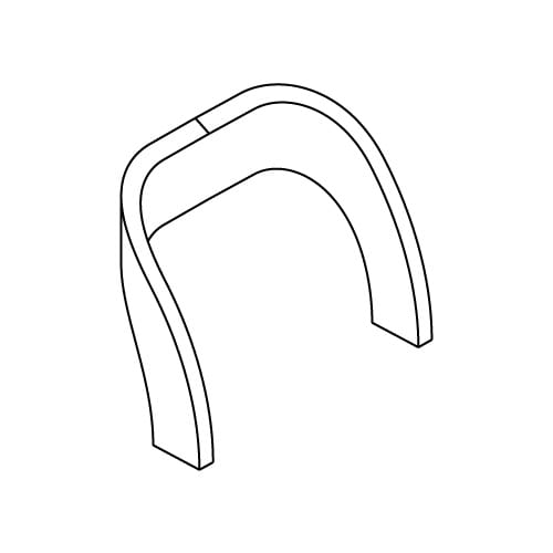 Part No. 161. Lindhaus LS38 L-ion - Felt Motor Cover - 015480017