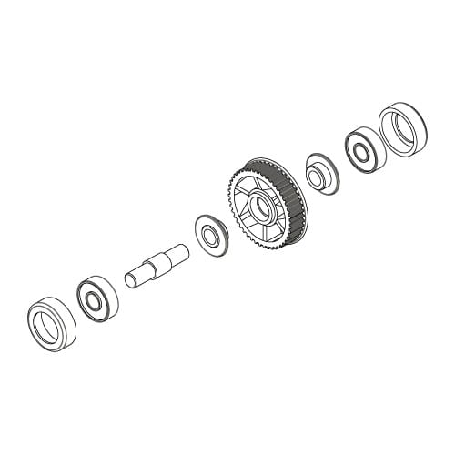 LINDHAUS-LS38-L-ion-No.-64-DOUBLE-PULLEY-KIT-1.jpg 64. Lindhaus LS38 L-ion - Double Pulley Kit - 180150081