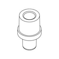 Part No. 102. Lindhaus LS50 Electric - Antiwear Cord Guide (Wrapping of 20 pcs) - 180290081