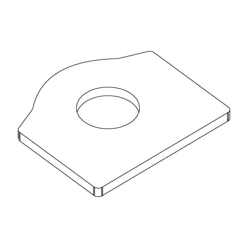 Part 142. Lindhaus LW46 Hybrid, Electric & Dual Core Gasket Tanks Support - 014090315