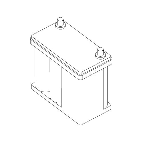 Part 171. Lindhaus LW46 Hybrid Dual Core Battery Optima YT S 2.7 12v / Lw46 Hybrid - 023960000