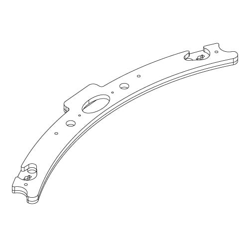 LINDHAUS-LW-46-HYBRID-DUAL-CORE-No.-62-STEEL-SUPPORT-SQUEEGEE.jpg 62. Lindhaus LW46 Electric Steel Support Squeegee - 014380009