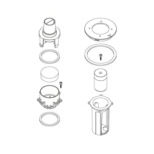 81. Lindhaus LW46 Hybrid, Electric & Dual Core Float Housing Tube Kit (1 Pc) - 089800081
