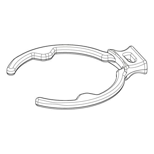 LINDHAUS-VALZER-L-ion-Hepa-Digital-Pro-No.-25-HOSE-RETAINER-1.jpg 25. Lindhaus LB3 L-ion Hose Retainer LB3 - 101701300